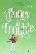 Cover-Bild zum Titel 'Honey & Trouble (Bellbook University 2)' von 'Penny Juniper'