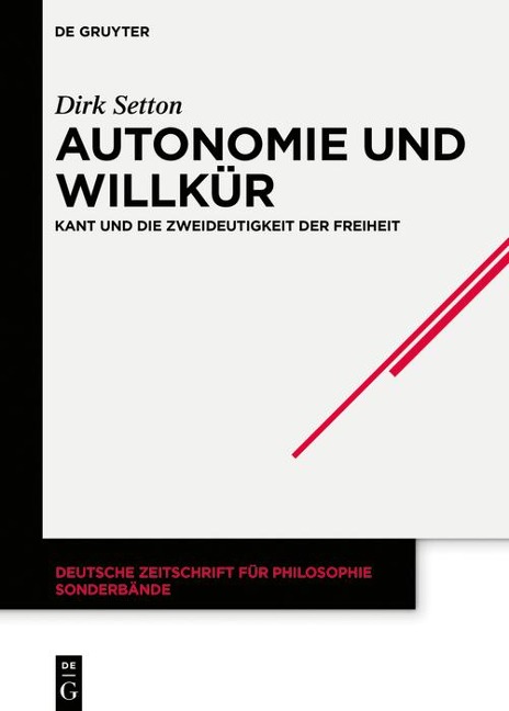 Autonomie und Willkür - Dirk Setton