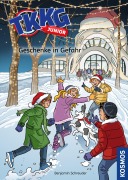 Cover-Bild zum Titel 'TKKG Junior, 8, Geschenke in Gefahr' von 'Benjamin Schreuder'