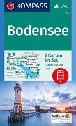 KOMPASS Wanderkarten-Set 11 Bodensee (2 Karten) 1:35.000 - 