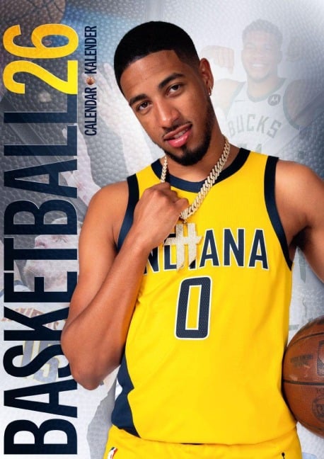 Basketball 2026 NBA Kalender - Lebron James, Stephen Curry, Nikola Jokic