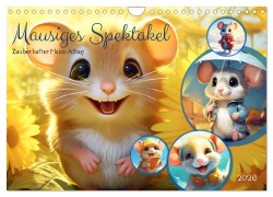 Cover-Bild zum Titel 'Mausiges Spektakel. Zauberhafter Maus-Alltag (Wandkalender 2026 DIN A4 quer), CALVENDO Monatskalender' von 'Rose Hurley'