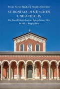 Cover-Bild zum Titel 'St. Bonifaz in München und Andechs. Die Benediktinerabtei im Spiegel ihrer Äbte. Band 1: Biographien' von 'Birgitta Klemenz, Franz Xaver Bischof'