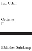Cover-Bild zum Titel 'Gedichte 2' von 'Paul Celan'