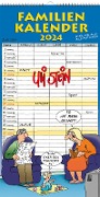 Uli Stein Familienkalender 2024: Familienplaner mit 5 Spalten - Uli Stein