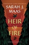 Cover-Bild zum Titel 'Heir of Fire' von 'Sarah J. Maas'