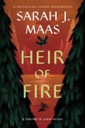Cover-Bild zum Titel 'Heir of Fire' von 'Sarah J. Maas'