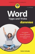 Cover-Bild zum Titel 'Word Tipps und Tricks für Dummies' von 'Rainer Schwabe'