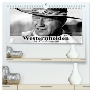 Cover-Bild zum Titel 'Westernhelden der Kinoleinwand (hochwertiger Premium Wandkalender 2026 DIN A2 quer), Kunstdruck in Hochglanz' von 'Elisabeth Stanzer'
