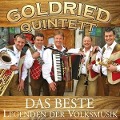 Cover-Bild zum Titel 'Legenden der Volksmusik-Das Beste' von 'Goldried Quintett'