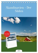 Cover-Bild zum Titel 'Tischplaner 2027 - Skandinavien - Der Süden (A5 Tischkalender zum Aufstellen) CALVENDO' von 'Andreas Ellinger'