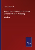Cover-Bild zum Titel 'Geschichte der evangelisch-lutherischen Kirche St. Petri in St. Petersburg' von 'Casimir Lemmerich'