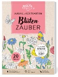 Cover-Bild zum Titel 'Ausmal-Postkarten Blütenzauber | 20 Karten' von 'Pen2nature'