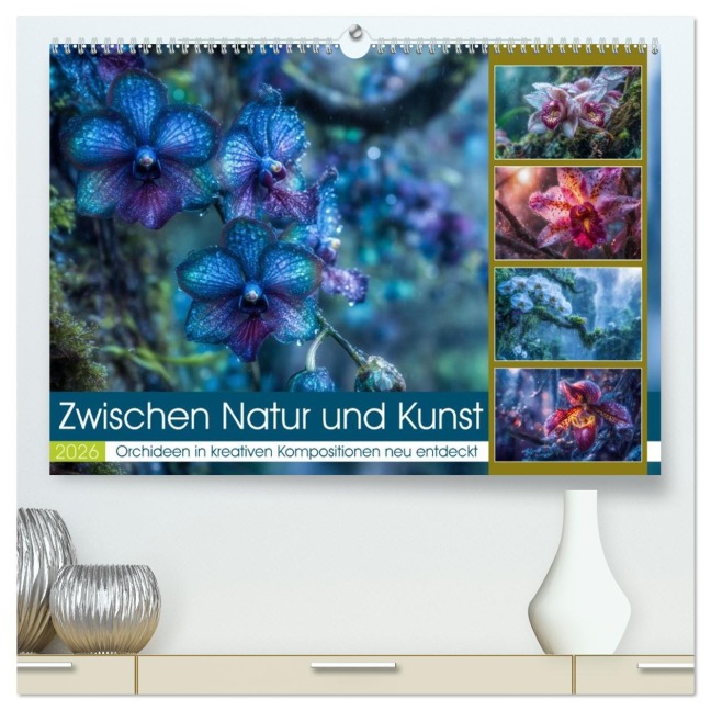 Zwischen Natur und Kunst (hochwertiger Premium Wandkalender 2026 DIN A2 quer), Kunstdruck in Hochglanz - Steffen Gierok-Latniak