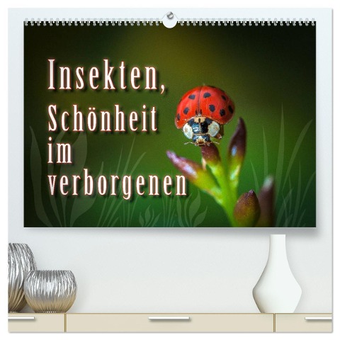 Insekten, Schönheit im verborgenen (hochwertiger Premium Wandkalender 2024 DIN A2 quer), Kunstdruck in Hochglanz - Dieter Gödecke