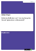 Cover-Bild zum Titel 'Kritische Reflexion und Untersuchung des Trends "glutenfreie Lebensmittel"' von 'Adrian Krüger'