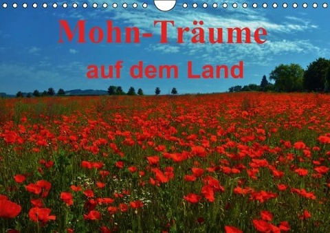 Mohn-Träume auf dem Land (Wandkalender immerwährend DIN A4 quer) - Lutz Klapp