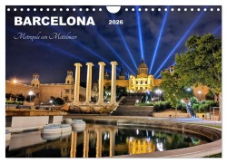 Cover-Bild zum Titel 'BARCELONA - Metropole am Mittelmeer (Wandkalender 2026 DIN A4 quer), CALVENDO Monatskalender' von 'Konstanze Junghannns'