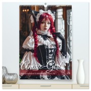 Cover-Bild zum Titel 'Anime-Girls - Japanische Kawaii-Schönheiten im Anime-Stil (hochwertiger Premium Wandkalender 2026 DIN A2 hoch), Kunstdruck in Hochglanz' von 'Anja Frost'