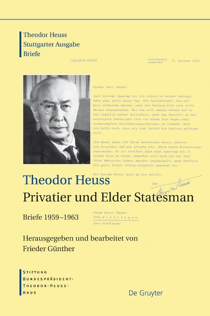 Theodor Heuss, Privatier und Elder Statesman - 