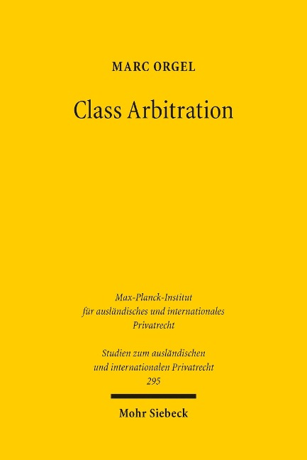 Class Arbitration - Marc Orgel