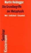 Cover-Bild zum Titel 'Gesamtausgabe Abt. 2 Vorlesungen Bd. 29/30. Die Grundbegriffe der Metaphysik' von 'Martin Heidegger'