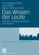 Cover-Bild zum Titel 'Das Wissen der Leute' von 'Anne Waldschmidt, Miguel Tamayo, Anne Klein'