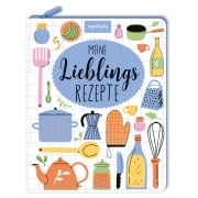 Cover-Bild zum Titel 'Meine Lieblingsrezepte - Eintragbuch mit Reißverschluss' von ''