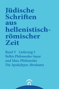 Cover-Bild zum Titel 'Die Apokalypse Abrahams' von 'B. Philonenko-Sayar, Marc Philonenko'