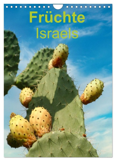 Früchte Israels (Wandkalender 2025 DIN A4 hoch), CALVENDO Monatskalender - Hans-Georg Vorndran