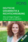 Cover-Bild zum Titel 'PONS Deutsche Grammatik & Rechtschreibung' von 'Pons'