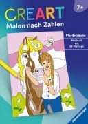 Cover-Bild zum Titel 'CreArt Malen nach Zahlen ab 7: Pferdeträume' von ''