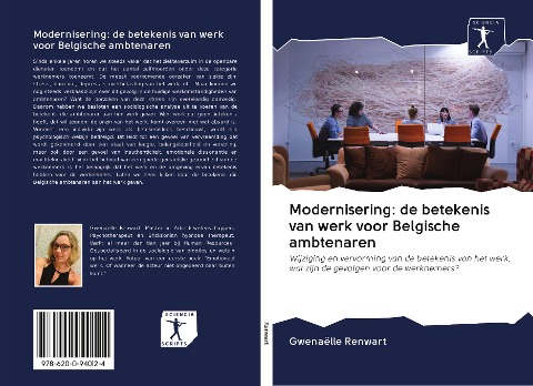 Modernisering: de betekenis van werk voor Belgische ambtenaren - Gwenaëlle Renwart