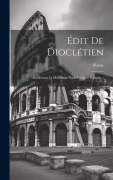 Cover-Bild zum Titel 'Édit De Dioclétien' von ''