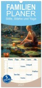 Cover-Bild zum Titel 'Familienplaner 2027 - Stille, Stärke und Yoga mit 5 Spalten (Wandkalender, 21 x 45 cm) CALVENDO' von 'Kerstin Waurick'