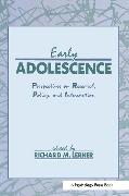 Cover-Bild zum Titel 'Early Adolescence' von ''