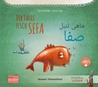 Cover-Bild zum Titel 'Der faule Fisch Sefa (Deutsch-Persisch/Farsi)' von 'Tülin Koziko¿lu'