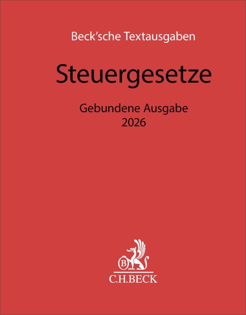 Steuergesetze Gebundene Ausgabe 2026 - 