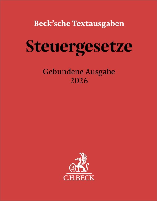 Steuergesetze Gebundene Ausgabe 2026 - 