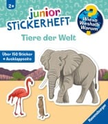 Cover-Bild zum Titel 'Wieso? Weshalb? Warum? junior Stickerheft - Tiere der Welt' von ''