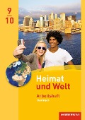 Heimat und Welt 9 / 10. Arbeitsheft. Thüringen - 