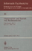 Cover-Bild zum Titel 'Organisation und Betrieb von Rechenzentren' von ''
