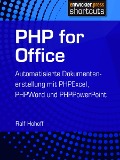 Cover-Bild zum Titel 'PHP for Office' von 'Ralf Hohoff'