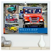 Cover-Bild zum Titel 'Willys Jeep - Eine amerikanische Legende auf Kuba (hochwertiger Premium Wandkalender 2026 DIN A2 quer), Kunstdruck in Hochglanz' von 'Henning von Löwis of Menar'