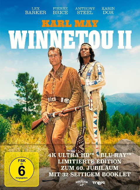 Winnetou II Limitiertes 4K UHD Mediabook - 