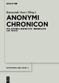 Cover-Bild zum Titel 'Anonymi Chronicon' von ''