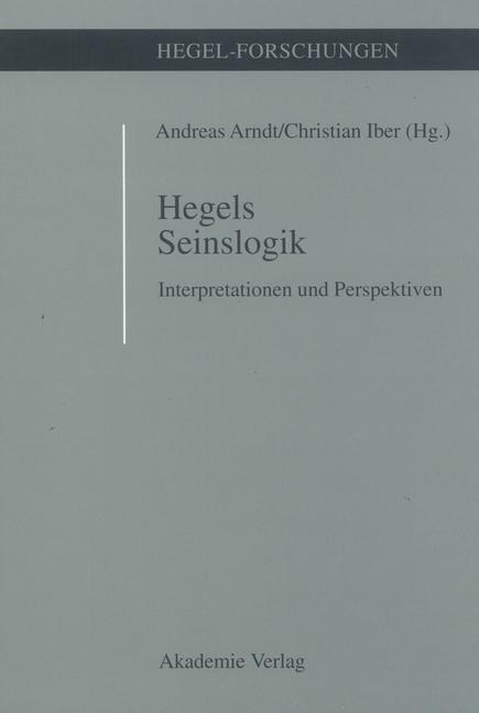 Hegels Seinslogik - 