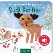 Cover-Bild zum Titel 'Meine sprechende Fingerpuppe: Rudi Rentier' von ''