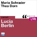 Cover-Bild zum Titel 'Lucia Berlin' von 'Thea Dorn, Maria Schrader'
