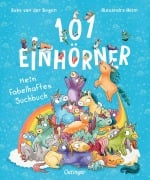Cover-Bild zum Titel '101 Einhörner. Mein fabelhaftes Suchbuch' von 'Ruby van der Bogen'